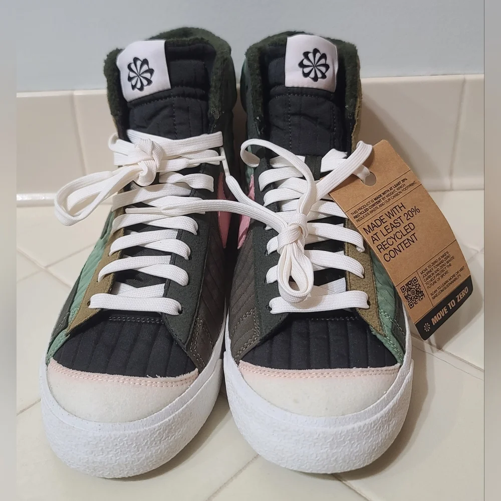 Nike Blazer Mid 77 PremiumToasty Sequoia Quilted Men's Size 9 - Picture 2 of 6